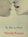 Cover image for To Be a Man